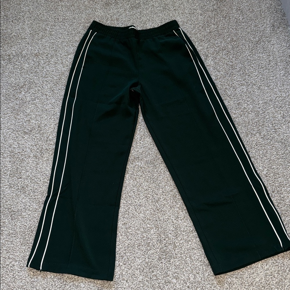 Abercrombie & Fitch Dark GreenTrack Pull on Pants